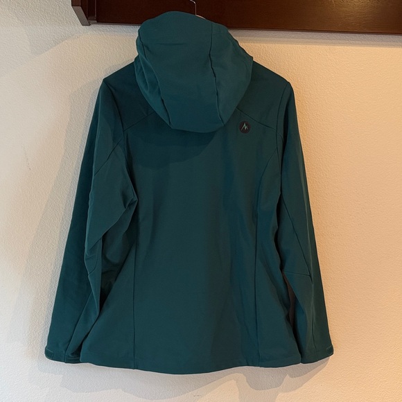 🆕 Marmot Women's Moblis Soft Shell Ski Jacket, Teal/Black, Size L - Picture 4 of 12